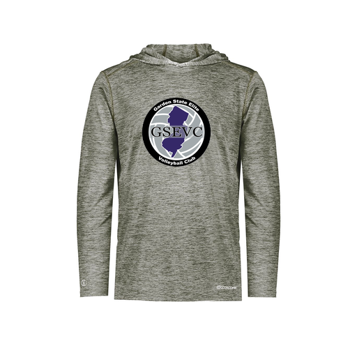 [FOLHCGGY-YS-LOGO2] Decker Youth Charge Hoodie (Youth S, Gray, Logo 2)