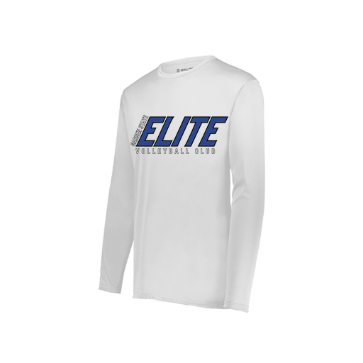 [222822.005.XS-LOGO1] Men's LS Smooth Sport Shirt (Adult XS, White, Logo 1)